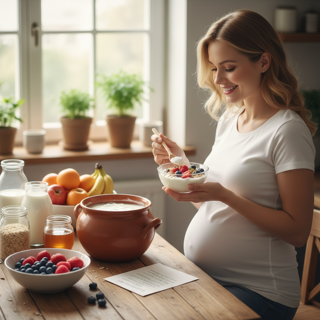 Yaourt maison pour femmes enceintes : recette et conseils