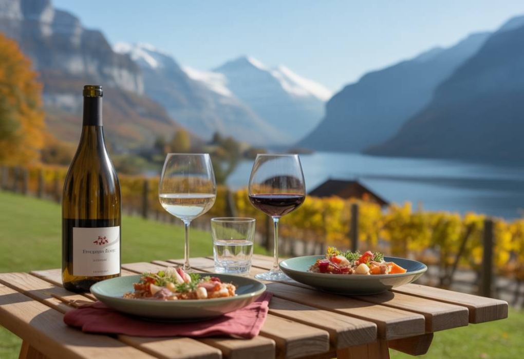 Accords mets et vins suisses pour un dîner d’automne parfait