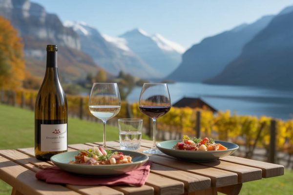 Accords mets et vins suisses pour un dîner d’automne parfait