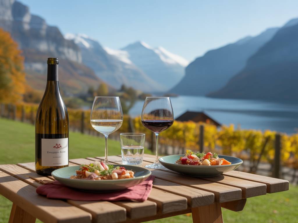 Accords mets et vins suisses pour un dîner d’automne parfait